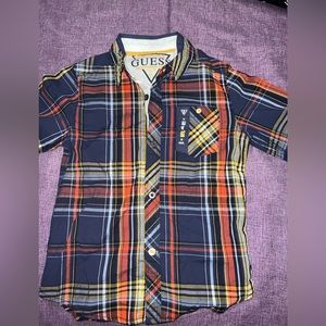 Kids Guess Button Down Shirt